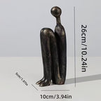 Nordwood Set of 2 Human-Shaped Bookends